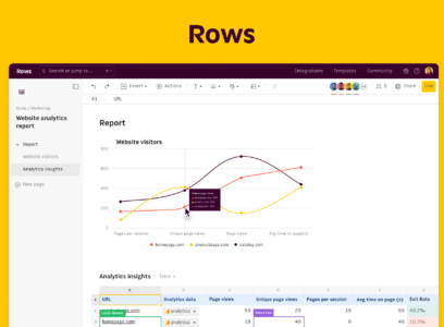 Rows