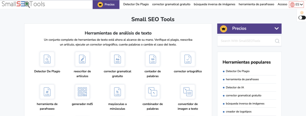 directorio herramientas SEO