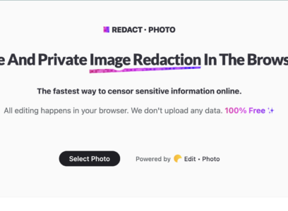 Redact Photo